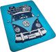Volkswagen 7E9084509 picknickdeken deken Bulli 200x160cm Heritage, blauw