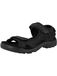 ECCO Offroad herensandalen met plateauzool, Zwart, 49 EU