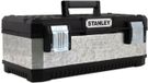 Stanley Gereedschapskist, 1-95-618, 51 cm, Bimatriaal, verzinkt, metalen scharnier, metalen sluitingen