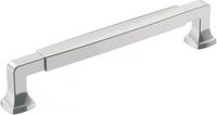 Amerock Kast Pull Gepolijst Chroom 6-5/16 inch (160 mm) Center-to-Center Stature 1 Pack Lade Pull Kabinet handvat Kabinet Hardware