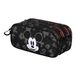 Disney Mickey Mouse Year-Fan Trick etui 2.2, zwart, 23 x 11 cm, Zwarte Mickey Mouse, Eén maat, FAN Trick etui 2.2