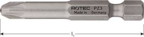 PRO KRACHT Schroefbit PZ 1 L=50mm E 6,3 Basic