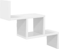 vidaXL Wandplank Wit 48 x 15 x 42 cm Bewerkt hout