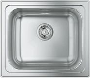 GROHE K200 31719SD0 – RVS spoelbak – 1 spoelbak – 533x457
