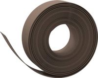 vidaXL Tuinrand 10 m 15 cm polyetheen bruin