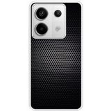 Verstevigd hoesje met sublimatie bedrukking, compatibel met Xiaomi Redmi Note Dark metal
