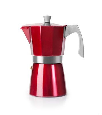 Ibili Evva - Rood - 2 kopjes - Aluminium