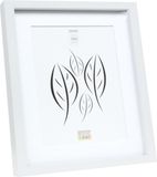 Deknudt Frames fotolijst - wit met passe-partout - 18x24 cm / 24x30 cm