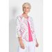 Goldner Fashion Kanten jasje - wit - Gr. 22