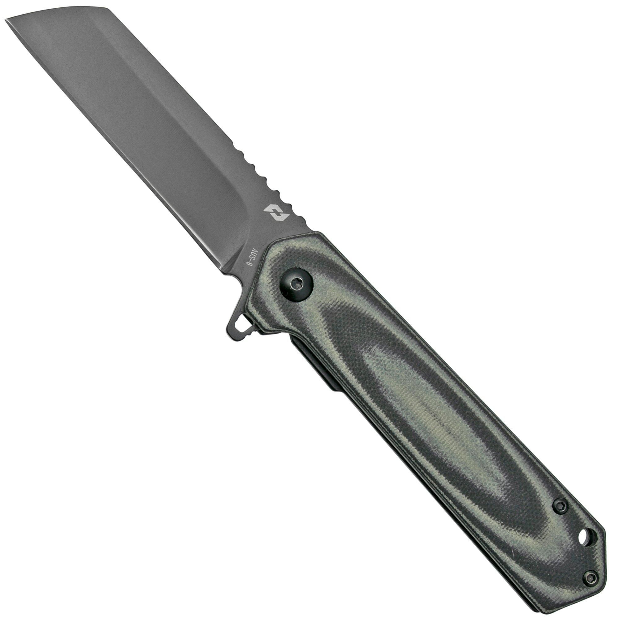 Schrade Lateral 1159293 Zakmes - Zwart/Wit G10
