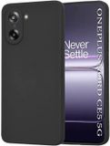 Techsuit Hoesje geschikt voor OnePlus Nord CE5 - Soft Flex Silicone Back Cover - Zwart