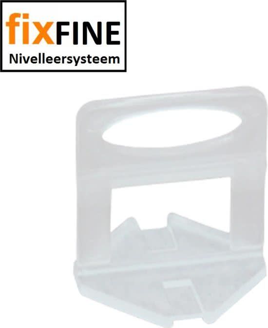 Fixfine Tegel Leveling Systeem Clips 2 mm. 100 stuks