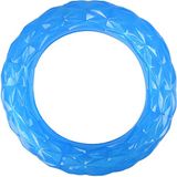 Flamingo Hondenspeelgoed Crystal Ring Feeder - Blauw - 13 cm