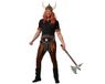 Atosa Vikingkostuum voor volwassenen, moedige en gewelddadige Scandinavische krijger, robuust en ruw uiterlijk, inclusief T-shirt, broek, riem, perfect voor themafeesten, carnaval, X-S