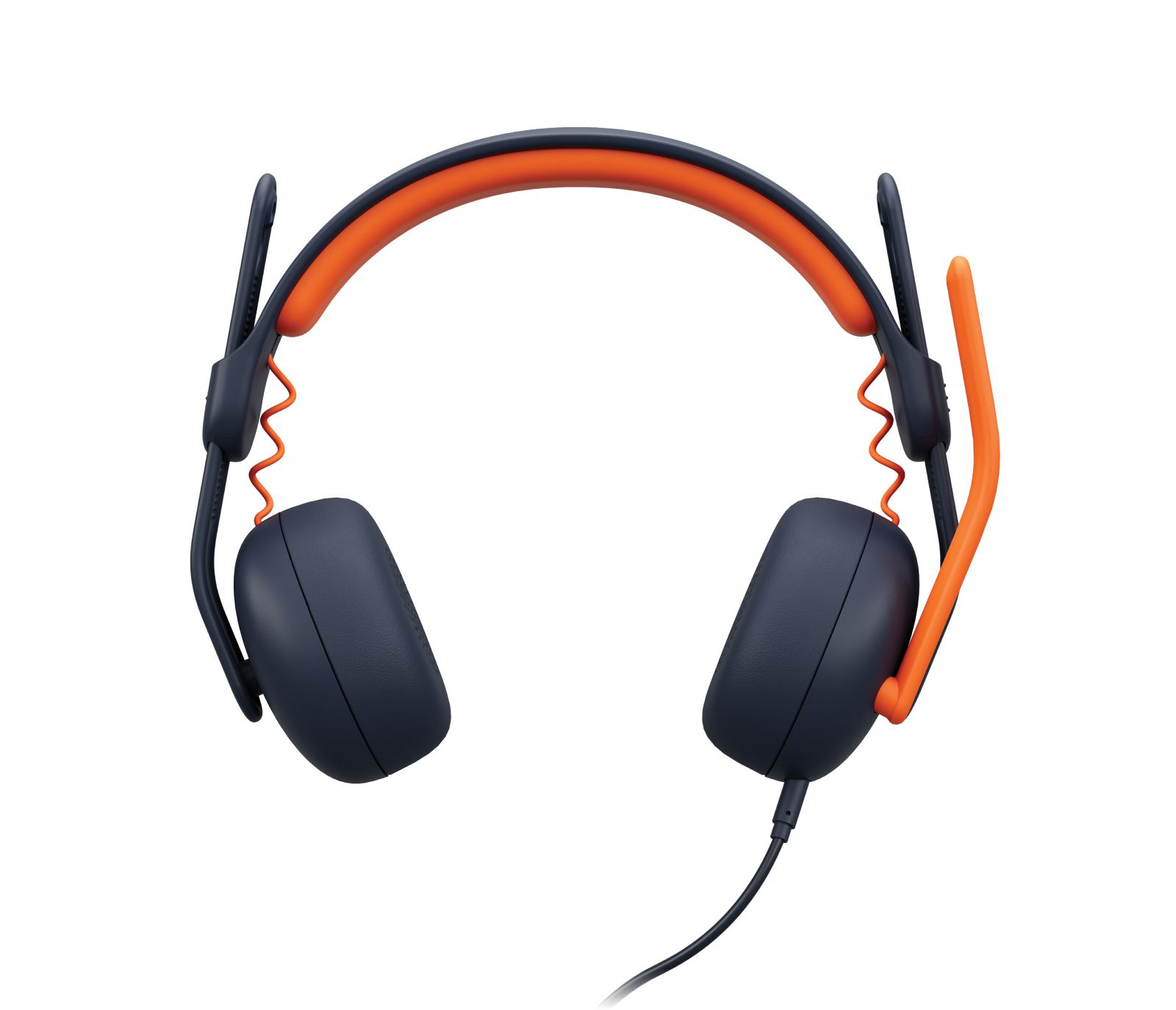 Logitech Zone Learn On Ear 3.5mm AUX - Blauw/Oranje