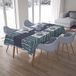 Bonamaison Tafelkleed, Anti-Mold, Sneldrogend, Waterdicht, 100% Polyester Tafellaken, Willekeurig patroon, 140 x 200 Cm - Ontworpen en Vervaardigd in Turkije