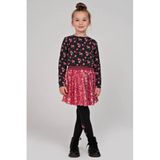Jubel maillot Moon Flowers antraciet/roze/paars