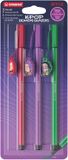 STABILO Pen 68 KPop Demon Hunters | Feutre de coloriage – Lot de 3 – Avec des breloques à collectionner de Rumi, Mira et Zoey