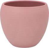 DK design Bloempot/plantenpot Vinci - lichtroze mat - voor kamerplant - D19 x H22 cm