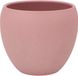 DK design Bloempot/plantenpot Vinci - lichtroze mat - voor kamerplant - D19 x H22 cm