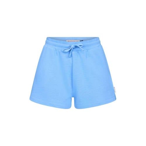 Retour Jeans relaxed regular waist sweatshort lichtblauw