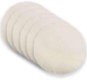 vidaXL - Kussensloop - 6 stuks - HEERLEN - Crèmekleurig - Ø 60 cm - Bouclé