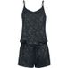Rammstein Jumpsuit - Logo Jumpsuit - S tot XXL - voor Vrouwen - zwart