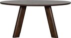 BePureHome Roundly Eetkamertafel - Mangohout - Walnoot - 160x110 cm - Ovaal