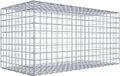 Gabion 100 cm x 50 cm x 50 cm (L x H x P), maille 5 cm x 5 cm, C-ring