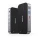 USB Lenovo USB C Docking Station 3 HDMI, 16-in-1 dockingstation twee monitoren, laptop docking station drie displays met USB A/C 3.1, USB 3.0/2.0, 100 W PD, Ethernet, audio en microfoon, SD & microSD voor Lenovo