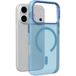sbs mobile Lightfeel Coque arrière Apple iPhone 18 Pro, iPhone 17 Pro bleu PUIPC18P63HAZEMAZZ