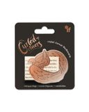 Curled IF Curled Up Corner Metal Animal Bookmark Sleepy Owl