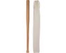 Relaxdays honkbalknuppel 34 inch - met jute zak - massief hout