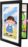 Merkloos Relaxdays Fotolijst - A4 - voor kindertekeningen - zwart
