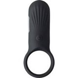 Sinful Come Together Anneau Masculin Vibrant Rechargeable - Noir