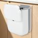 Seau à déchets suspendu pliable 10L avec couvercle