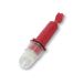 Lalizas Lampe à Led Torpedo Rouge clignotante 1 LED Rouge 1 LED