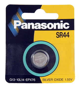 Panasonic Silver Oxide 1.55 Volt