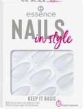 Nails Essence Nails In Style 12 Pieces 15-keep it basic