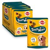 Pedigree Tasty Minis, hondensnack met kip en eend, 6 verpakkingen à 130 g
