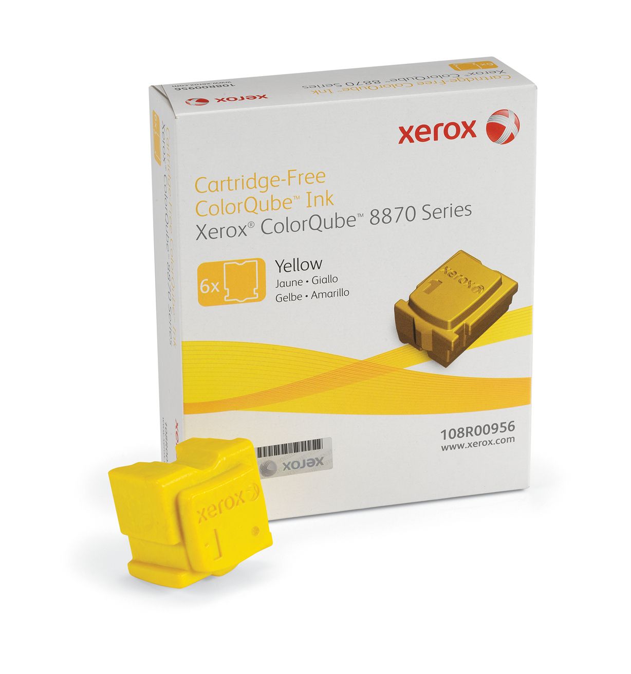 Xerox ColorQube 8870 geel inkt-sticks (6 stuks)