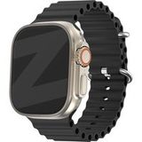 Bandz Océan 'Classic' Apple Watch Ultra (noir)
