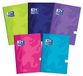 Oxford Touch notitieboek A4, 60 vellen, gelinieerd, 5 stuks verpakking, kleurenmix