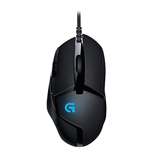 Logitech G402 Optical Gaming Mouse Corded, Hyperion Fury, 910-004067