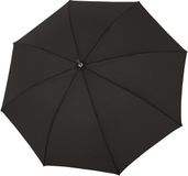 doppler Vienna Long Automatic Umbrella Black Zwart