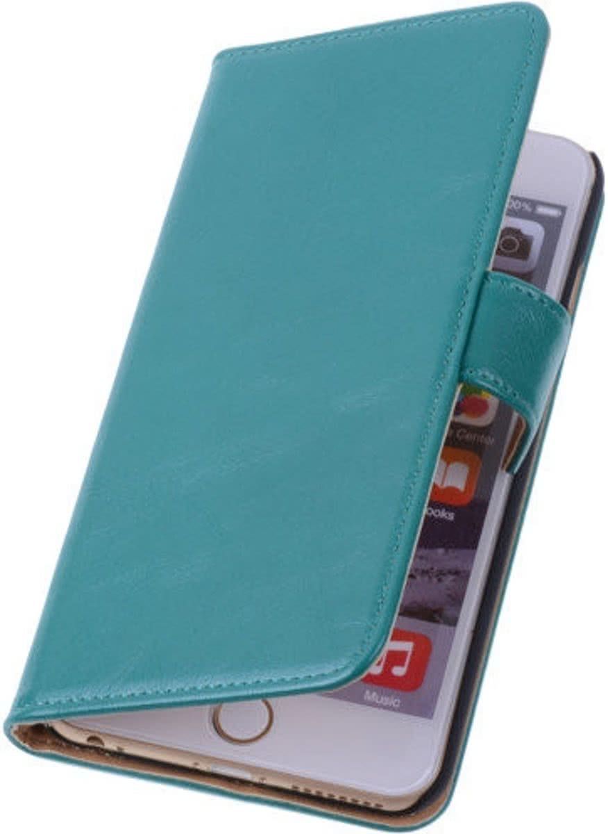 Best Cases PU Leder Groen Hoesje iPhone 6 4.7 inch Book/Wallet Case/Cover