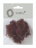 Sibel Nylon haarnetje donkerbruin 2 stuks