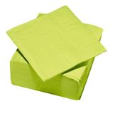 Le Nappage, servetten 2-laags 33 x 33 x 50 cm, groen, 50 stuks