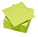 Le Nappage, servetten 2-laags 33 x 33 x 50 cm, groen, 50 stuks