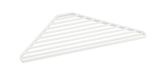 Yamazaki TOWER Sink Corner Drainer, white, Steel, 30 x 15 x 0.8 cm